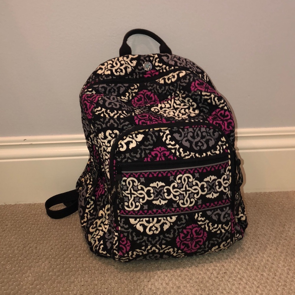 Vera Bradley Backpack in Canterbury Magenta